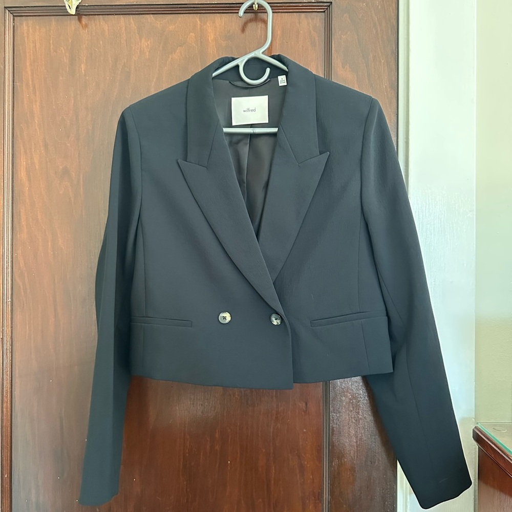 Wilfred Elegant Black Suit Jacket